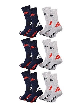 Calzini Uomo KAPPA CREW SPORT - Confezione da 6