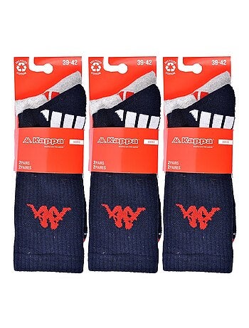 Calzini Uomo KAPPA CREW SPORT - Confezione da 6