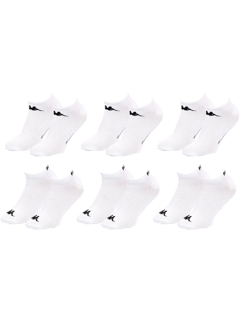 Calzini uomo KAPPA fantasmini gambaletto corto - Confezione da 6 Multicolore - Kiabi