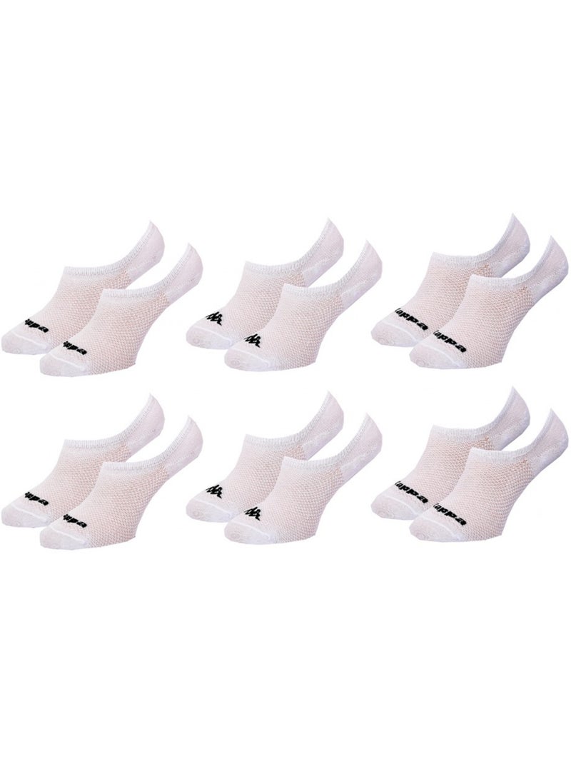 Calzini uomo KAPPA fantasmini gambaletto corto - Confezione da 6 Multicolore - Kiabi
