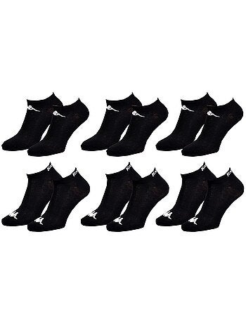 Calzini uomo KAPPA fantasmini gambaletto corto - Confezione da 6