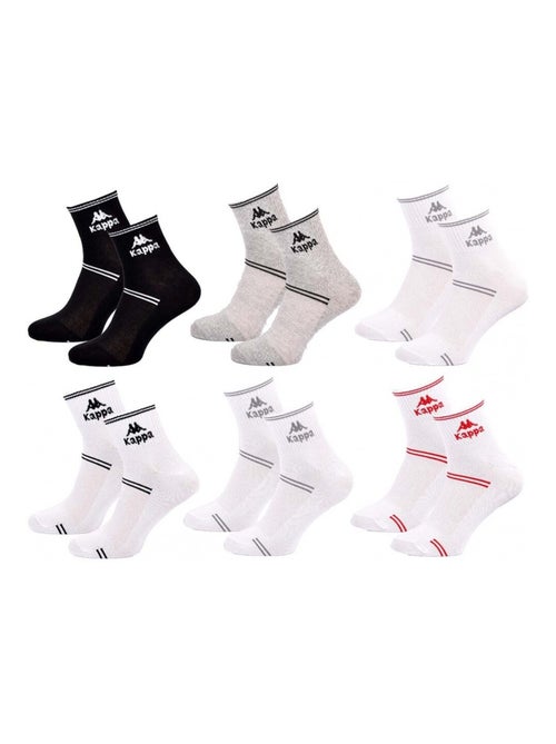 Calzini Uomo KAPPA QUARTER Confezione da 6 - Kiabi