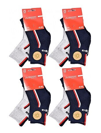 Calzini Uomo KAPPA QUARTER SPORT - Confezione da 8