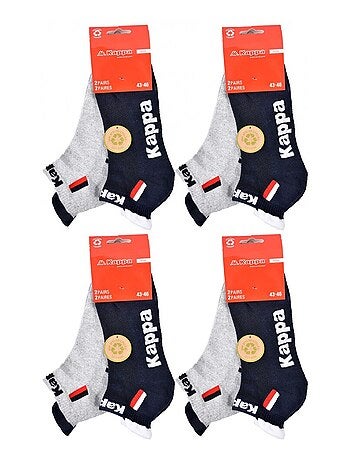 Calzini Uomo KAPPA SNEAKER SPORT - Confezione da 8