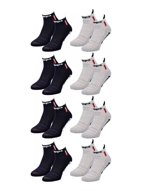 Calzini Uomo KAPPA SNEAKER SPORT - Confezione da 8 - Kiabi Calzini Uomo KAPPA SNEAKER SPORT - Confezione da 8 - Kiabi