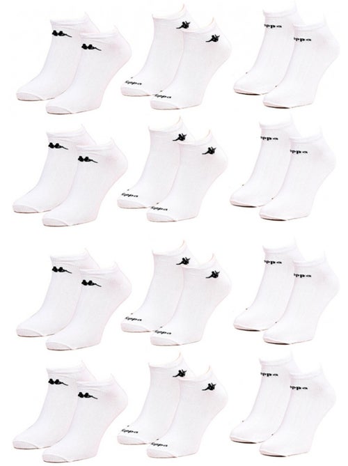 Calzini Uomo KAPPA Socquettes Tiges Courtes - Confezione da 12 - Kiabi