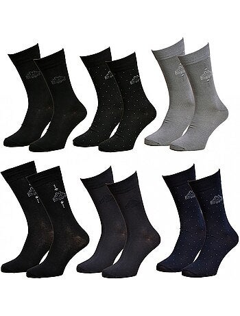 Calzini uomo KAPPA Sport, Urbani, Comfort in Cotone - Confezione da 12