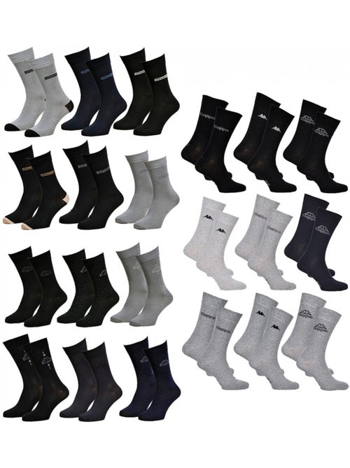 Calzini uomo KAPPA Sport, Urbani, Comfort in Cotone - Confezione da 12 - Kiabi Calzini uomo KAPPA Sport, Urbani, Comfort in Cotone - Confezione da 12 - Kiabi