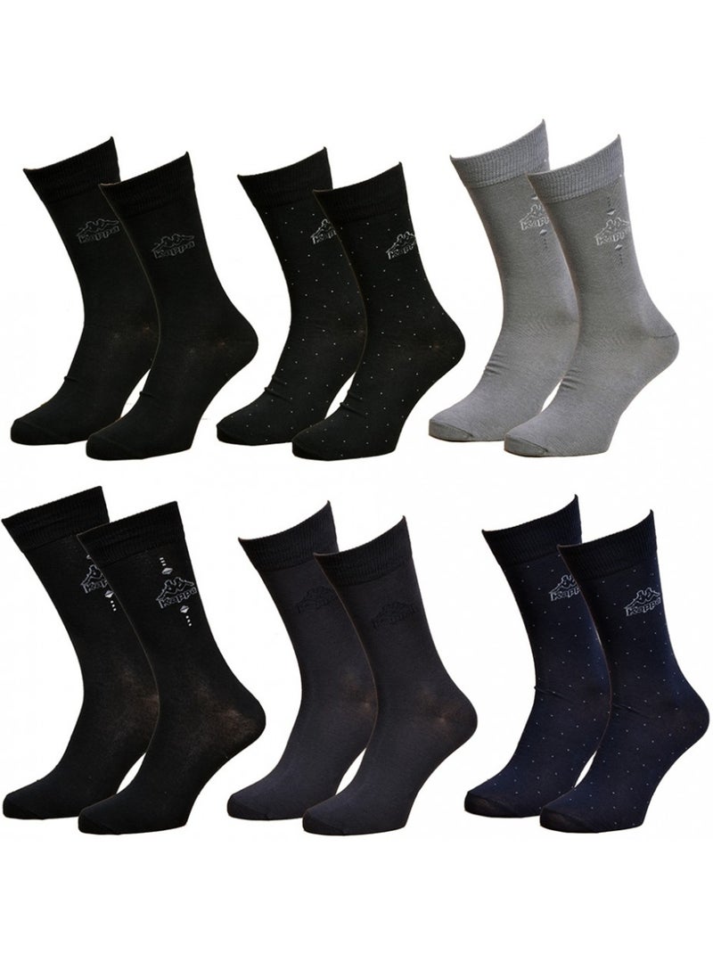 Calzini uomo KAPPA Sport, Urbani, Comfort in Cotone - Confezione da 12 Multicolore - Kiabi