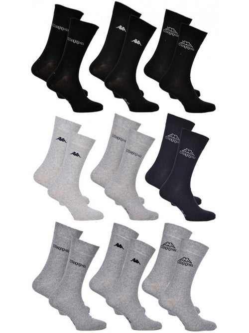 Calzini uomo Kappa Sport, Urbano, Comfort in Cotone - Pack da 9 - Kiabi Calzini uomo Kappa Sport, Urbano, Comfort in Cotone - Pack da 9 - Kiabi