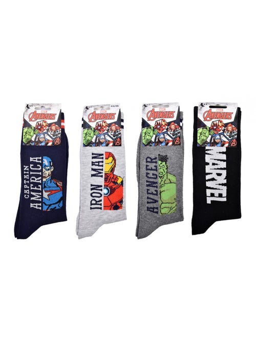 Calzini Uomo LICENZA - Confezione da 4 - Kiabi