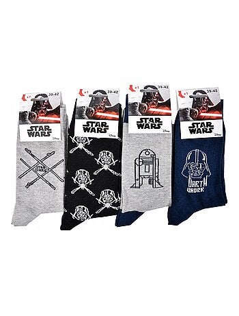Calzini uomo licenza CONFEZIONE DA 12 paia STAR WARS