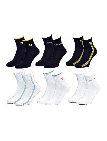 Calzini uomo LONGBOARD Corti Tiges 2 terzi - Confezione da 6