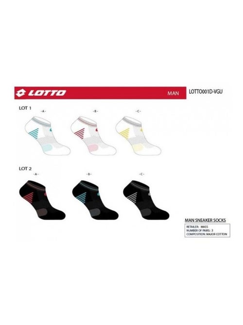 Calzini Uomo LOTTO - Confezione da 6 - Kiabi