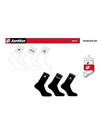 Calzini Uomo LOTTO - Confezione da 6