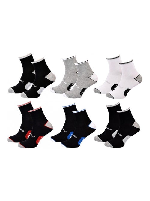 Calzini Uomo LOTTO - Confezione da 6 - Kiabi