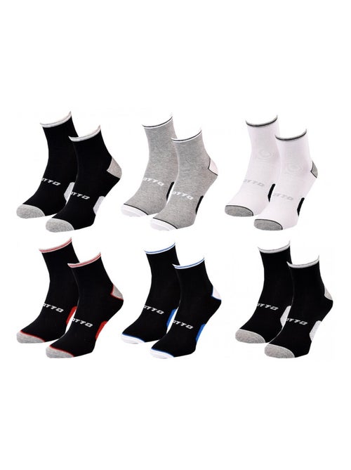 Calzini Uomo LOTTO - Confezione da 6 - Kiabi