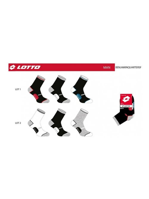 Calzini Uomo LOTTO - Confezione da 6 - Kiabi