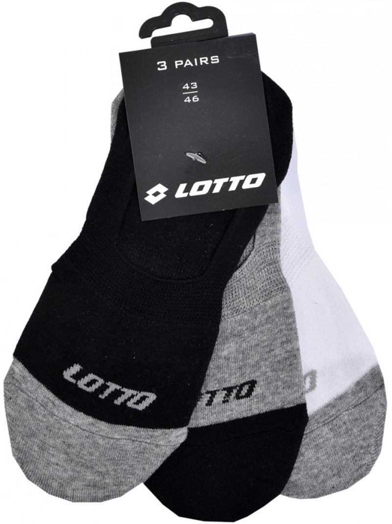 Calzini Uomo LOTTO SNEAKER - Confezione da 6 Dorato/Oro - Kiabi