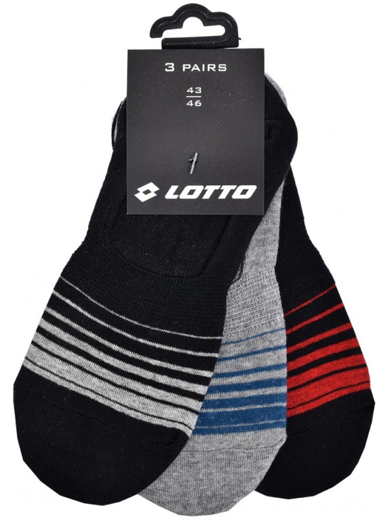 Calzini Uomo LOTTO SNEAKER - Confezione da 6 Dorato/Oro - Kiabi