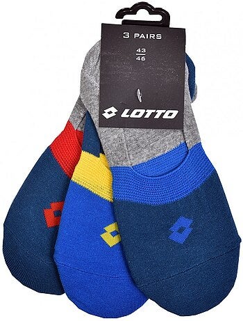 Calzini Uomo LOTTO SNEAKER - Confezione da 6
