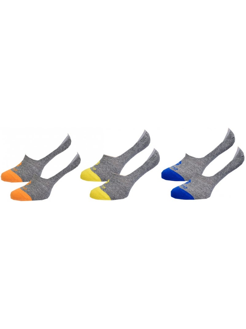 Calzini Uomo LOTTO SNEAKER - Confezione da 6 Dorato/Oro - Kiabi