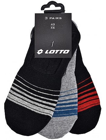 Calzini Uomo LOTTO SNEAKER - Confezione da 6
