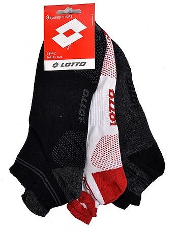 Calzini Uomo LOTTO SNEAKER - Confezione da 6