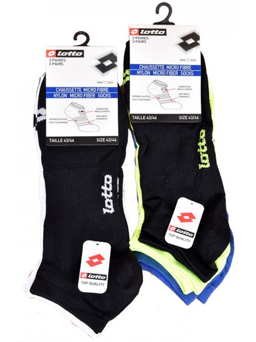 Calzini Uomo LOTTO SNEAKER - Confezione da 6 - Kiabi