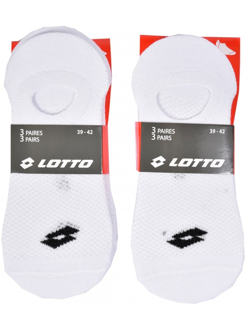 Calzini Uomo LOTTO SNEAKER - Confezione da 6 Multicolore - Kiabi