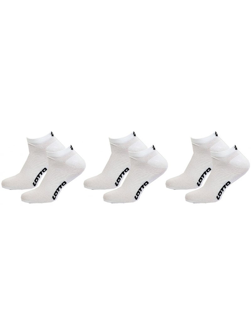 Calzini Uomo LOTTO SNEAKER - Confezione da 6 Multicolore - Kiabi