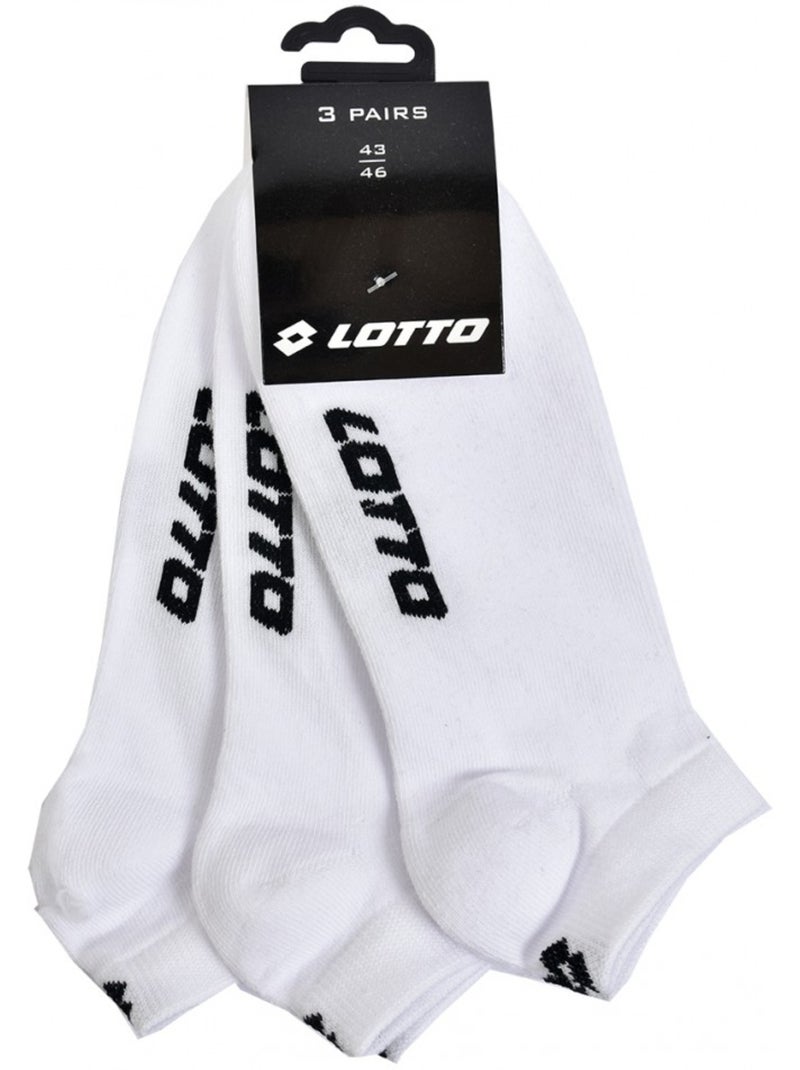Calzini Uomo LOTTO SNEAKER - Confezione da 6 Multicolore - Kiabi