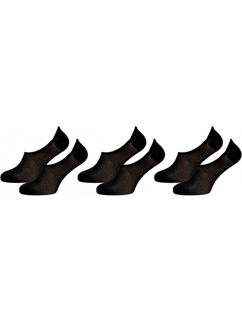 Calzini Uomo LOTTO SNEAKER - Confezione da 6 Nero - Kiabi
