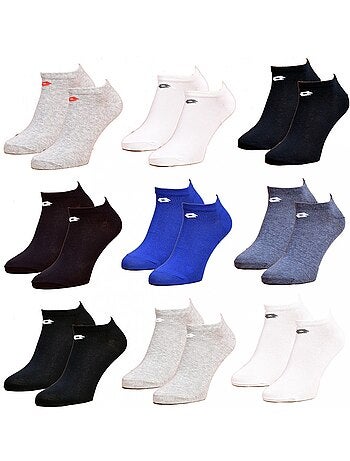 Calzini uomo LOTTO SNEAKER - Confezione da 9