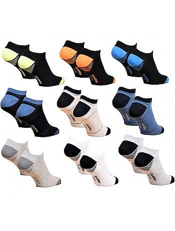 Calzini uomo LOTTO SNEAKER - Confezione da 9