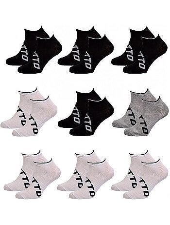 Calzini uomo LOTTO SNEAKER - Confezione da 9