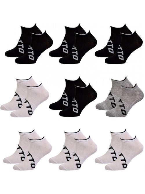 Calzini uomo LOTTO SNEAKER - Confezione da 9 - Kiabi