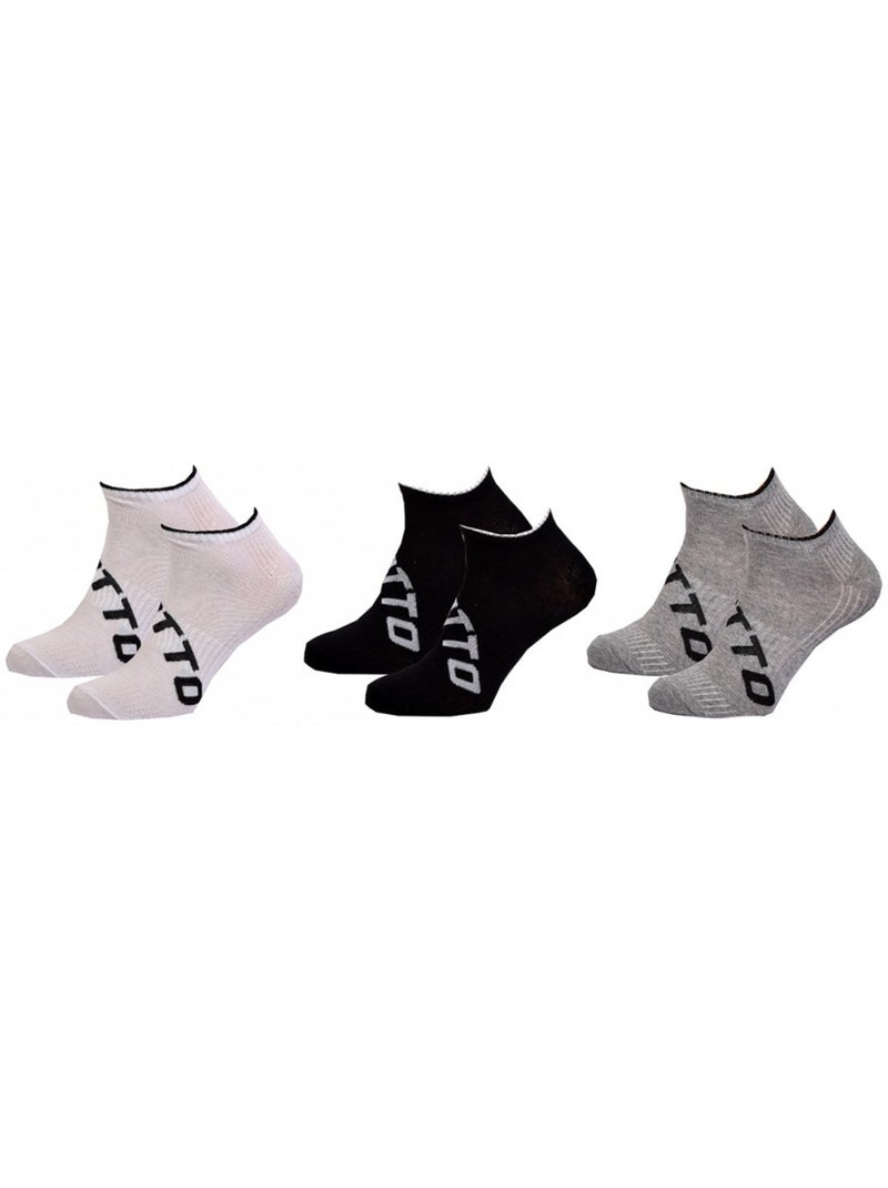 Calzini uomo LOTTO SNEAKER - Confezione da 9 Multicolore - Kiabi