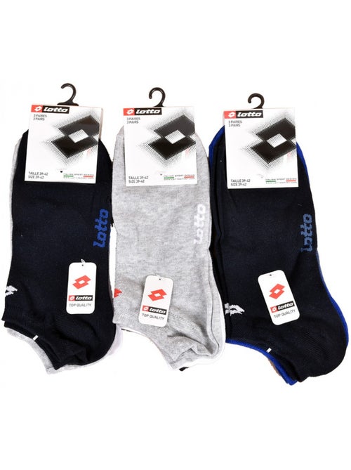 Calzini uomo LOTTO SNEAKER - Confezione da 9 - Kiabi