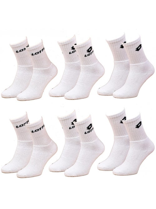 Calzini Uomo LOTTO TENNIS - Confezione da 6 - Kiabi