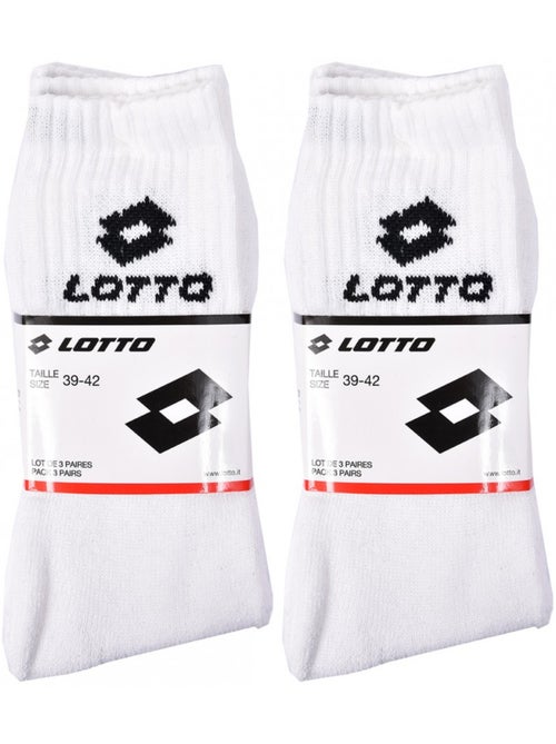 Calzini Uomo LOTTO TENNIS - Confezione da 6 - Kiabi