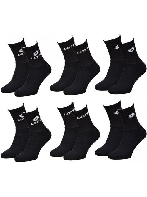Calzini Uomo LOTTO TENNIS - Confezione da 6 - Kiabi
