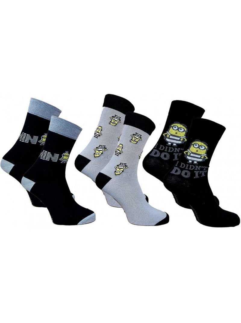Calzini uomo Moi, Moche et Méchant in cotone - Confezione da 10 Multicolore - Kiabi
