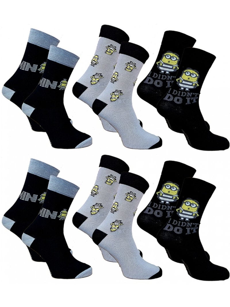 Calzini uomo Moi, Moche et Méchant in cotone - Confezione da 10 Multicolore - Kiabi