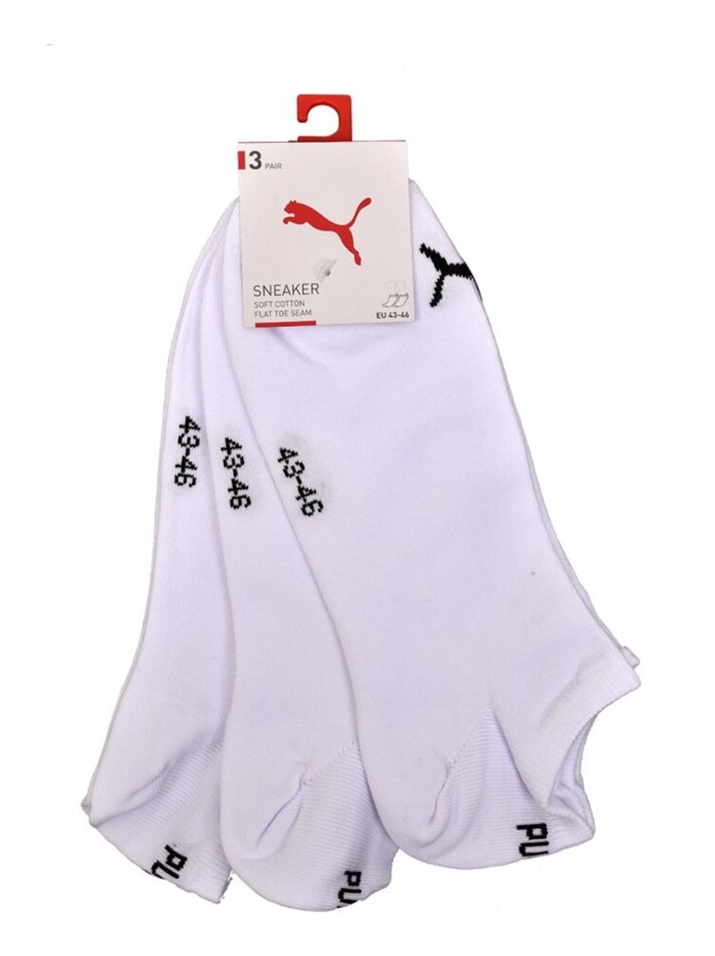 Calzini Uomo PUMA SNEAKER - Confezione da 6 Bianco - Kiabi