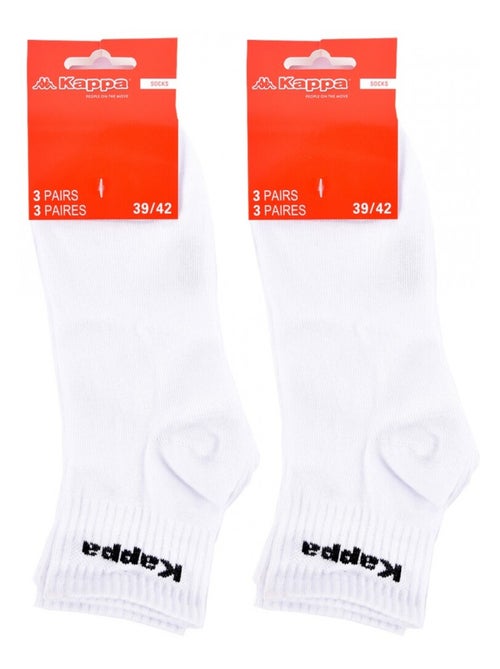 Calzini Uomo QUARTER KAPPA - Confezione da 6 - Kiabi