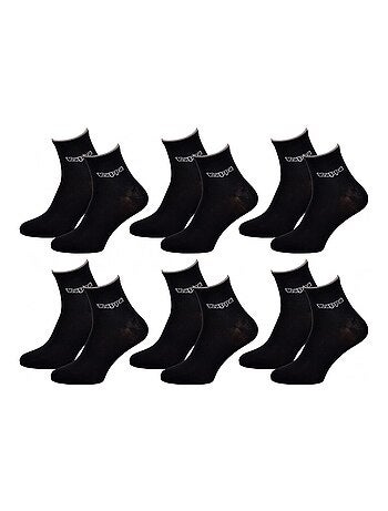 Calzini Uomo QUARTER KAPPA - Confezione da 6