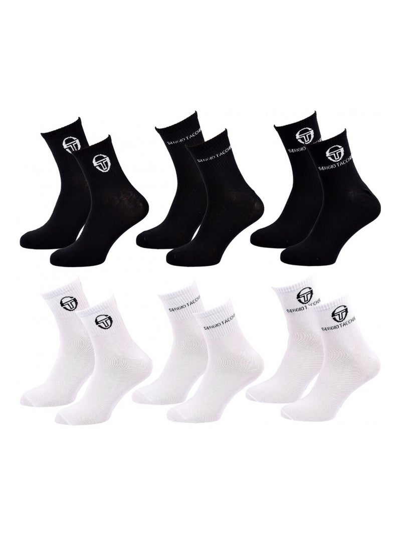 Calzini Uomo QUARTER SERGIO TACCHINI - Confezione da 12 Multicolore - Kiabi