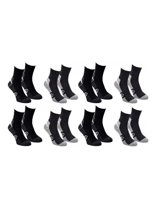 Calzini Uomo QUARTER SERGIO TACCHINI Confezione da 8 - Kiabi