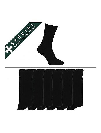 Calzini uomo senza elastico confezione da 6